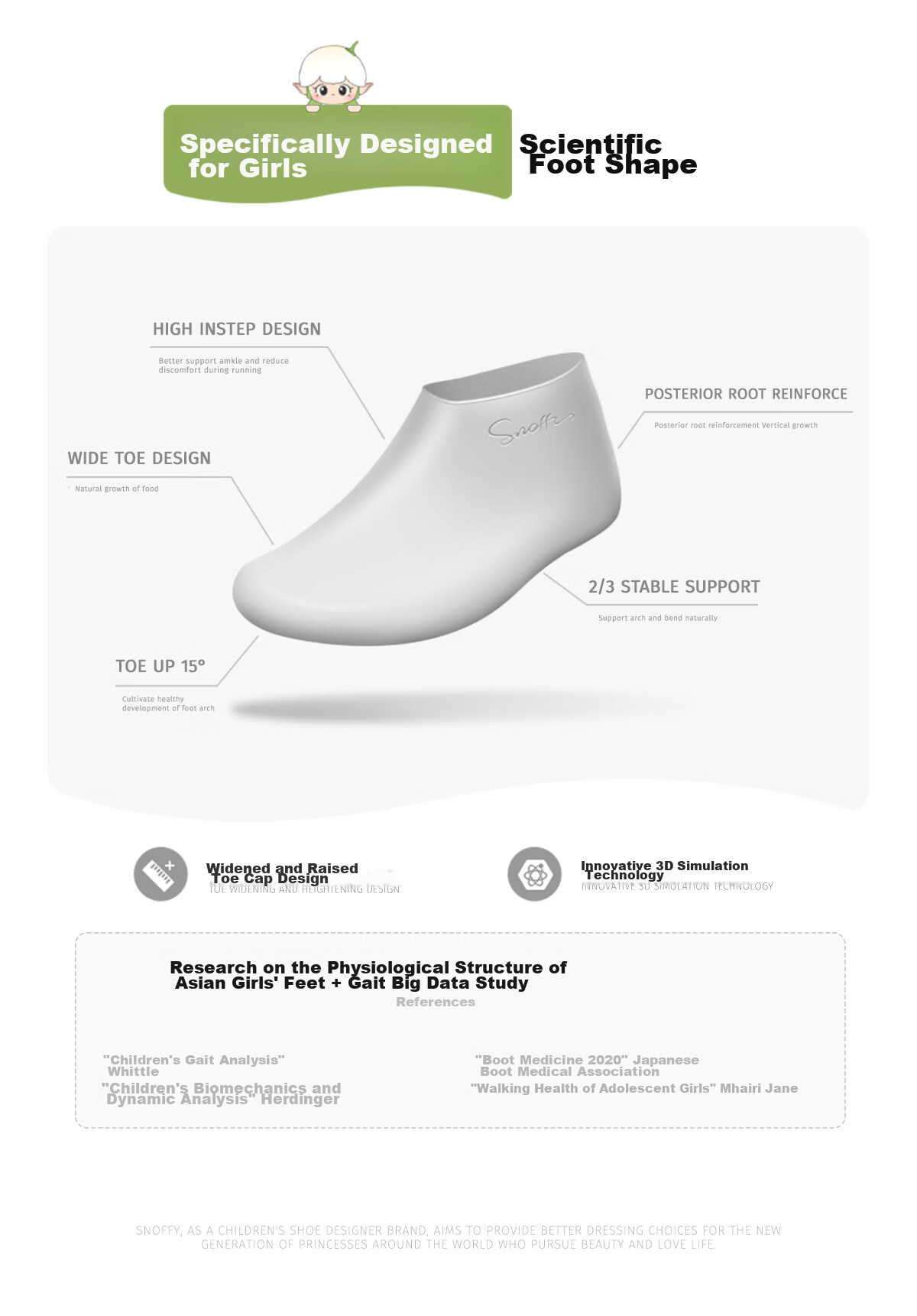 SNAFFY Girls' Leather Shoes Children's Princess Shoes Spring Little Girls British Style Fashion Soft Sole Shoes Moonlight Silver Size 32 4