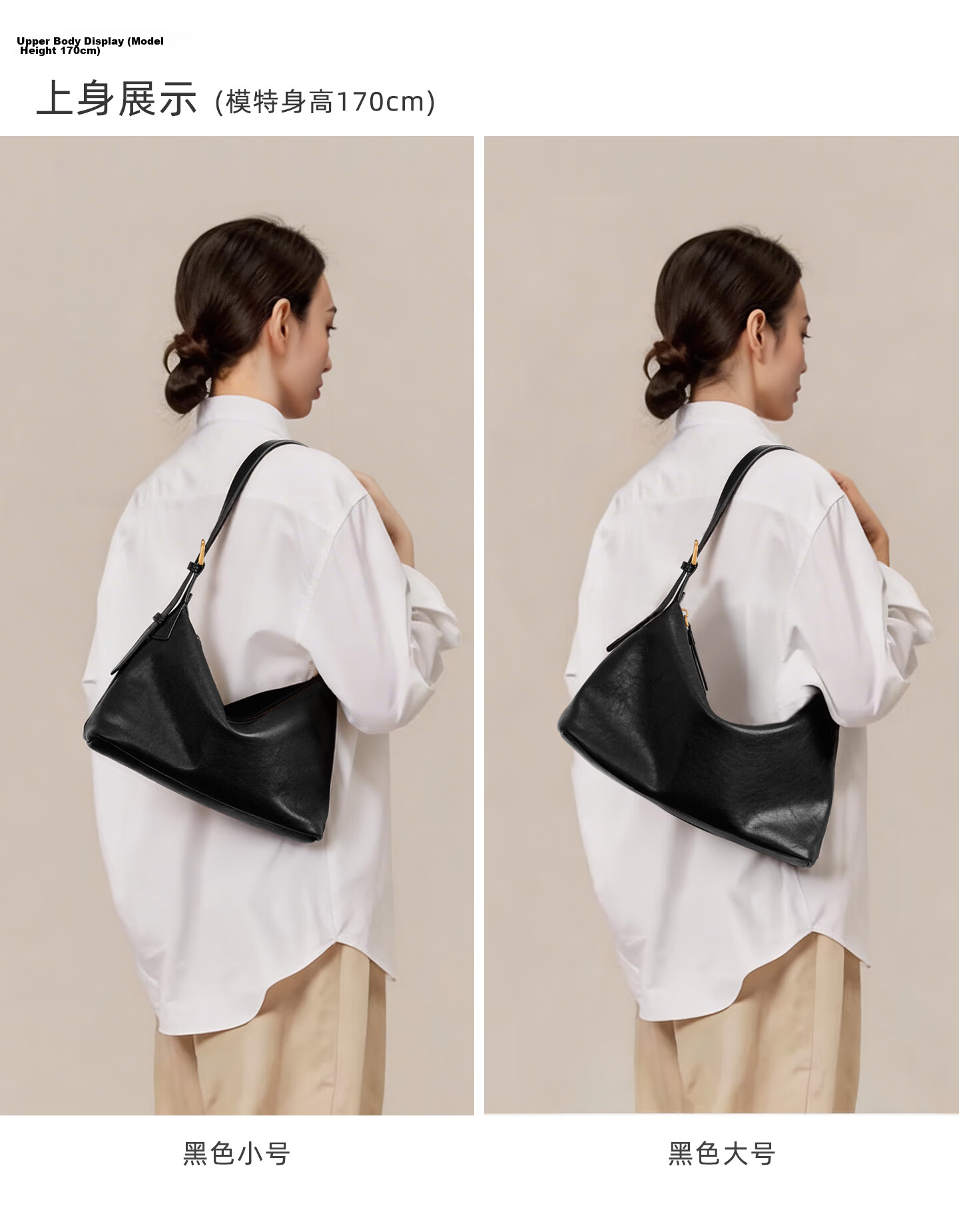 Miaodi Vegetable-Tanned Top-Grain Cowhide Hobo Underarm Tote Bag Blue Commuter Casual Shoulder Crossbody Bag for Women Qixi Festival Gift 20