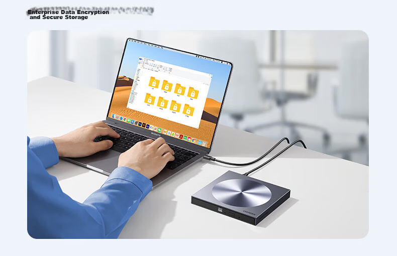 UGREEN USB External Optical Drive 8X Speed DVD/CD Burner Reader Portable Laptop External Disc Player Driver-Free 55847 12