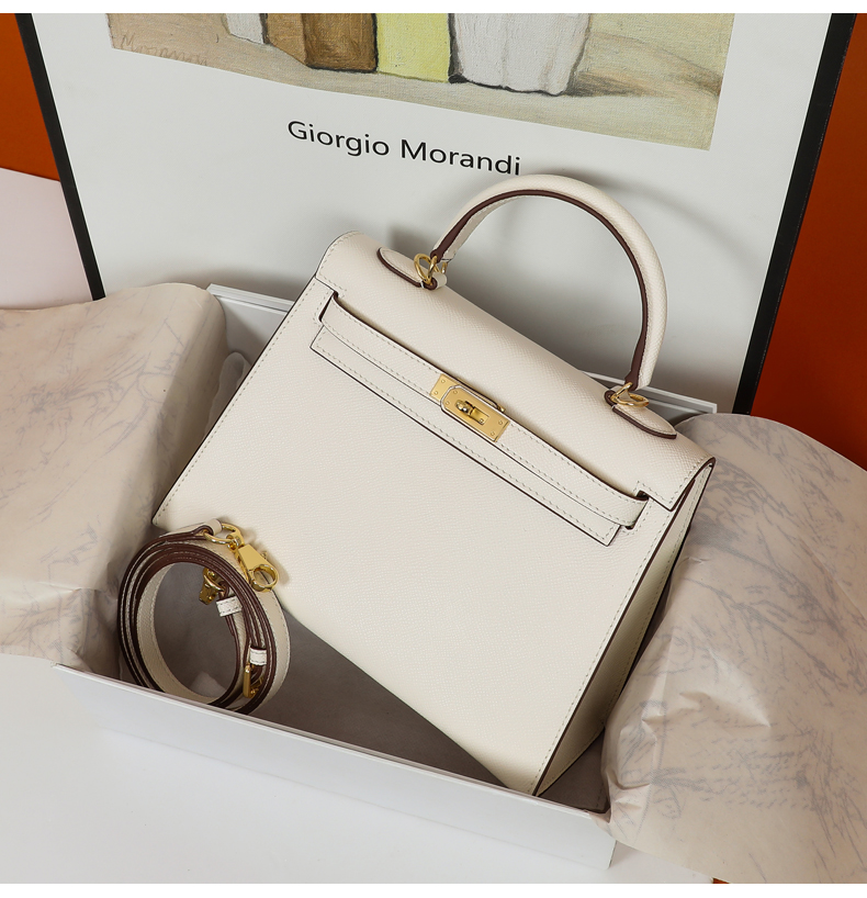 Viney Leather Kelly Bag Luxury Women's Crossbody Shoulder Bag Birthday Gift for Girlfriend Wife 27