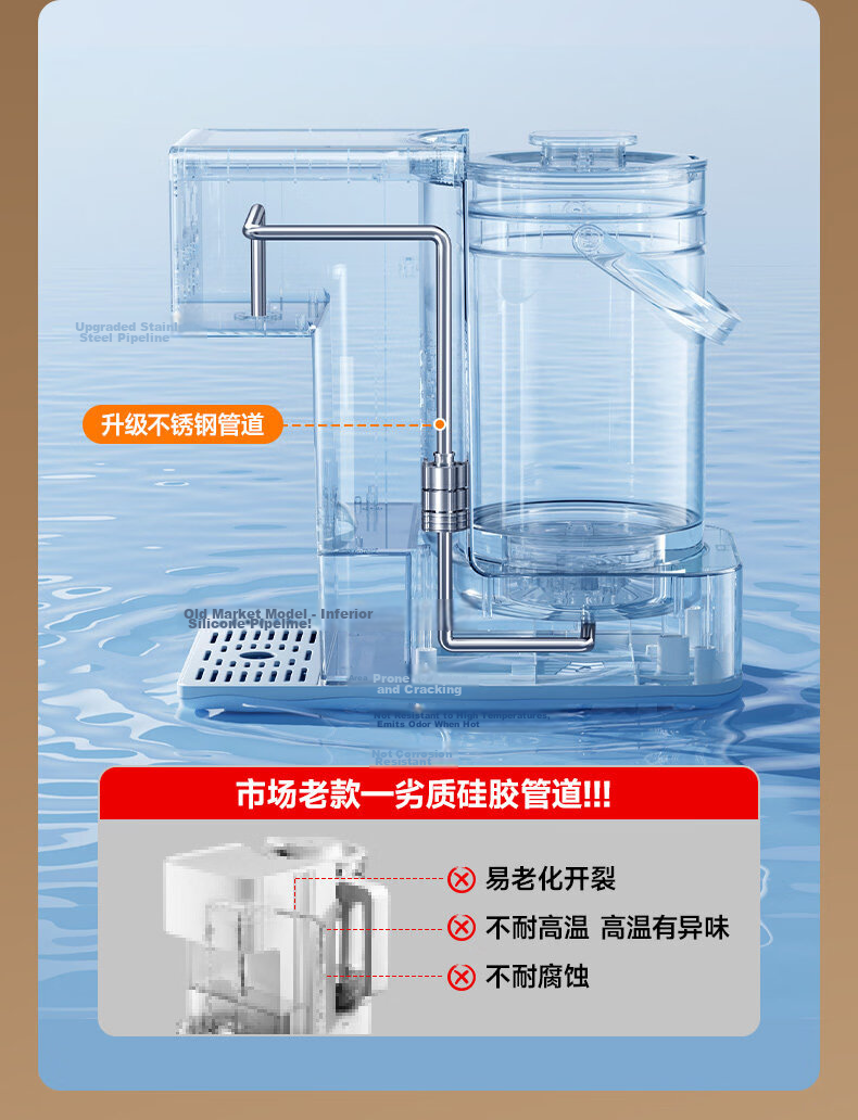 Quantitative Water Dispensing Baby Milk Maker Thermostatic Kettle Fully Automatic Water Supply Infant Milk Warmer Temperature Control Milk Mixer 11