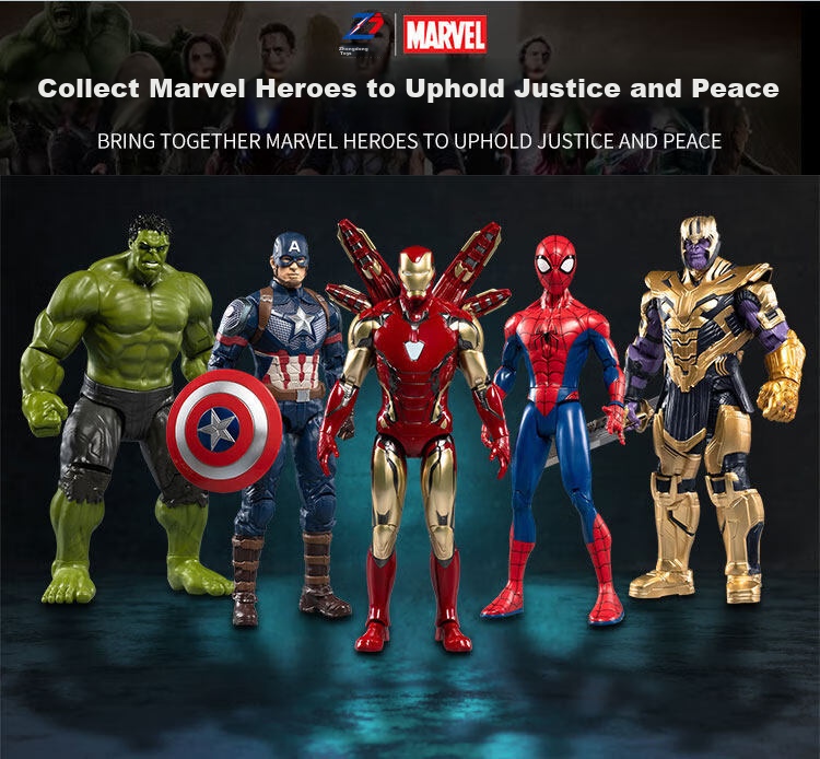 Marvel Iron Spider-Man Model, Birthday Gift for Boys, Action Figure Toy, Articulated Joints 2