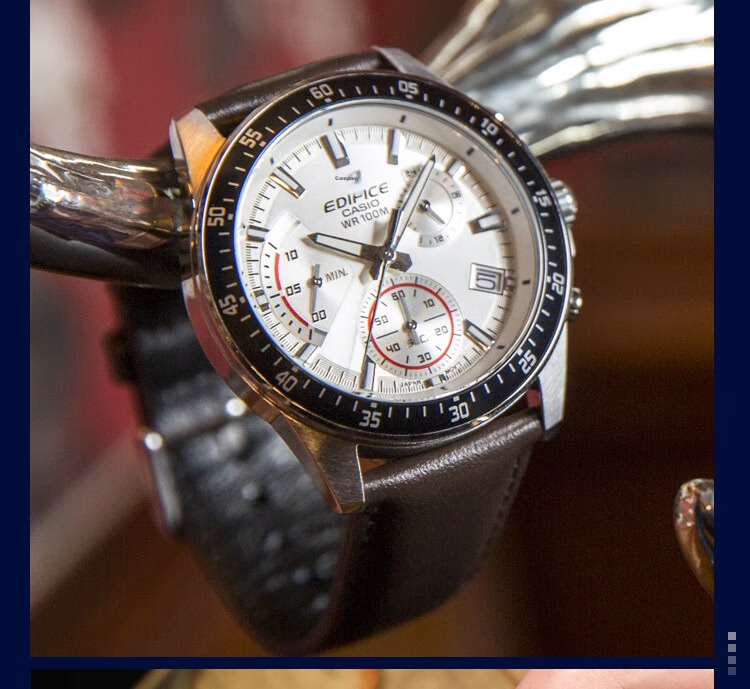 CASIO EDIFICE Men's Fashion Business Student Quartz Watch EFV-540D-1A 13