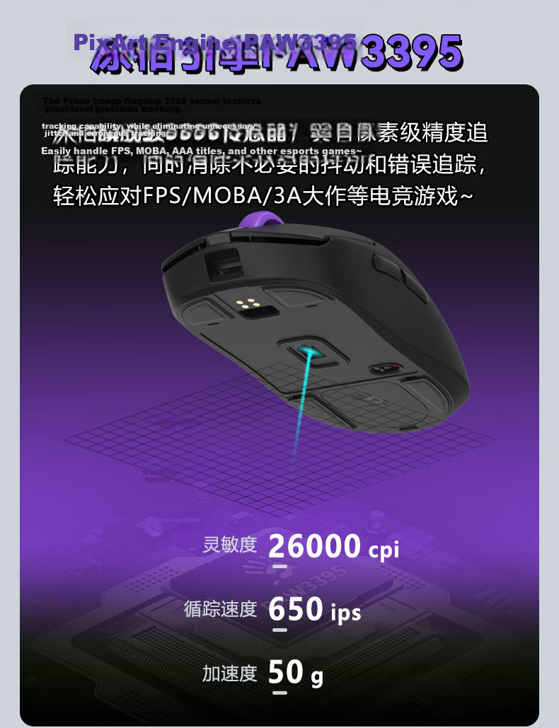 A4TECH R73ProDuo Large Right Wireless Mouse Gaming Mouse E-Sports Mouse 3395 Wireless Mouse with Charging Dock, Wild Tribe, Phantom Hacker, Wireless 9