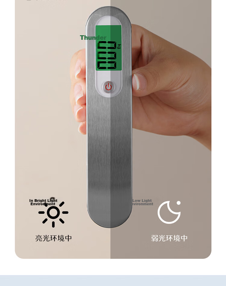Baijie Portable Electronic Hanging Scale Travel Luggage Scale Courier Scale Household Small Hook Fishing Scale 11
