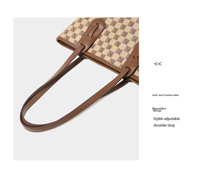Aokang Women's Bag Fashionable Vintage Floral Tote Light Luxury Commuter Shoulder Bag Birthday Gift for Girlfriend Wife 9