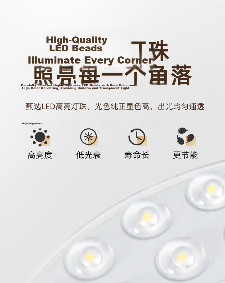 NVC LED Panel Ceiling Light Replacement Lamp Core Round Tube Strip SMD Light Board 18W White Light 6500K 4