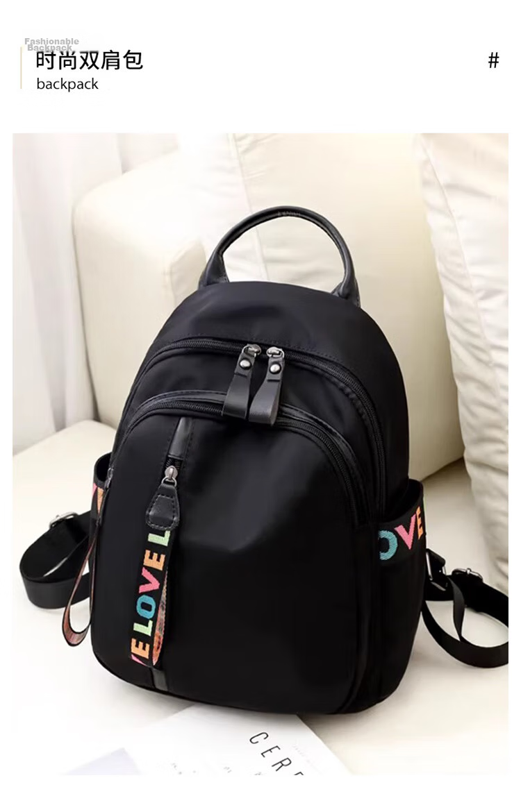 FOXER Women's Backpack, Large Capacity, School Bag, Sports Travel Bag, Light Luxury, Valentine's Day Gift 1