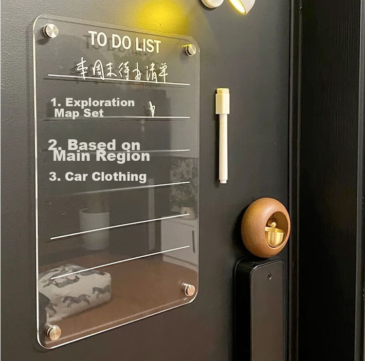 Youxueku Refrigerator Message Board, Soft Rubber Sticker, Magnetic Sticker, 3D Decorative Sticker, Message Board Gift, Vertical Duck Diary Style, 25*35cm, Free Accessories Included, Mid-Autumn Festival Gift 6