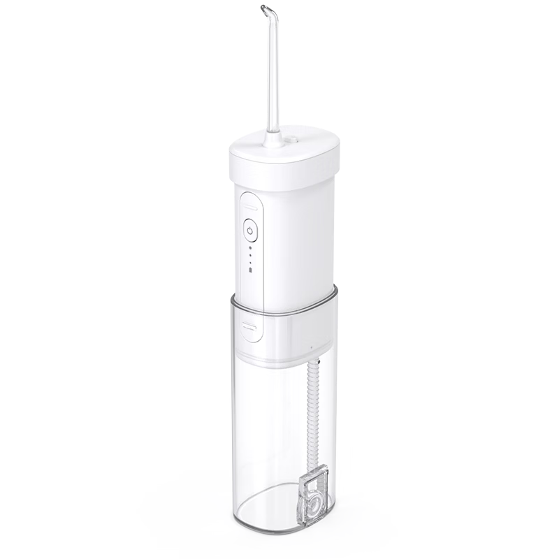 Waterpik GS7 Portable Cordless Water Flosser Clean White - Portable Oral Irrigator for Adults and Kids, Dental Water Jet, Birthday Gift for Couples