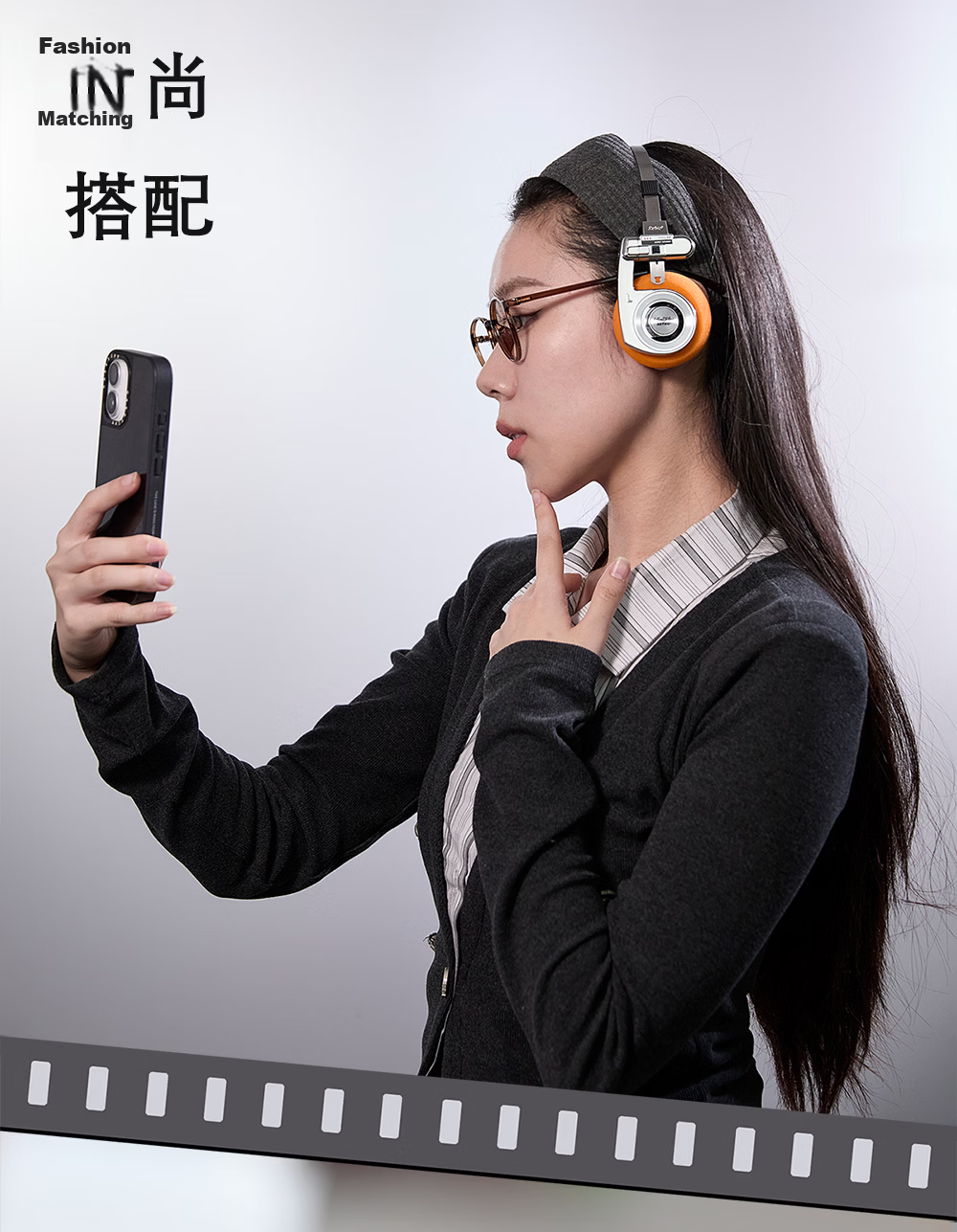 WHATPLUS RETRO3 Wireless Bluetooth Headphones Portable Lightweight Over-Ear Sports Earphones 3rd Gen R3 Cloud Mist Color 11