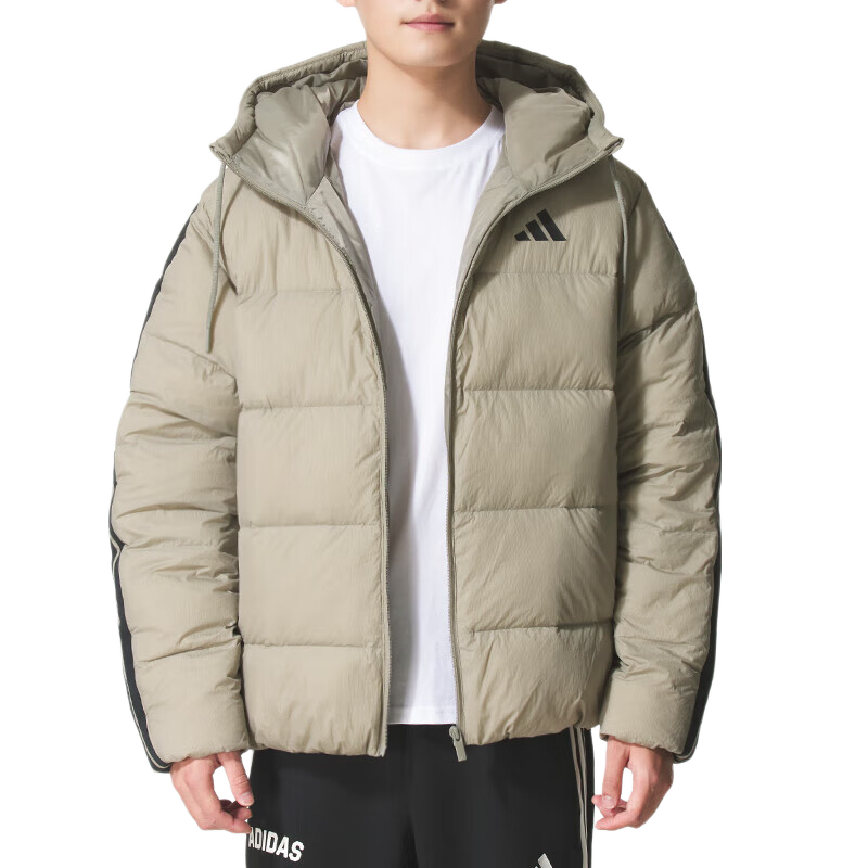 Adidas Men's Sports Style ESS 3S P D HD J Short Down Jacket KH3989 XL