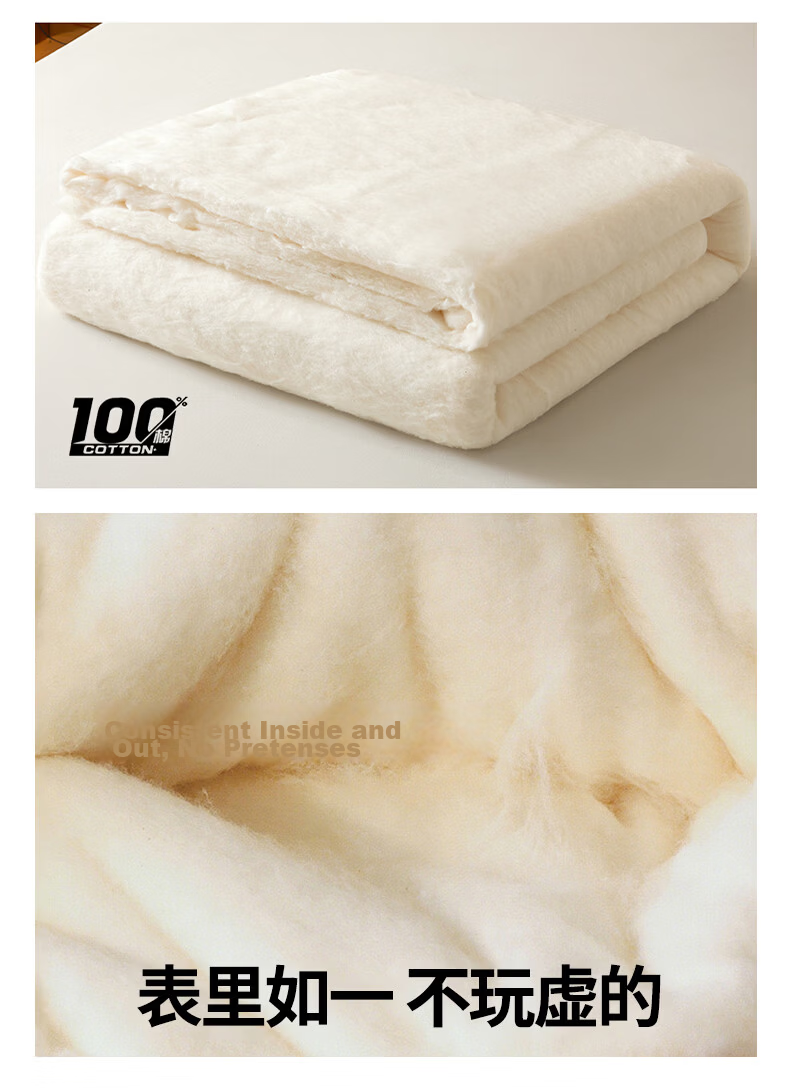Wuyinliangpin Cotton Summer Quilt, 100% Xinjiang Cotton, Cooling Air Conditioning Comforter, 220*240cm 9