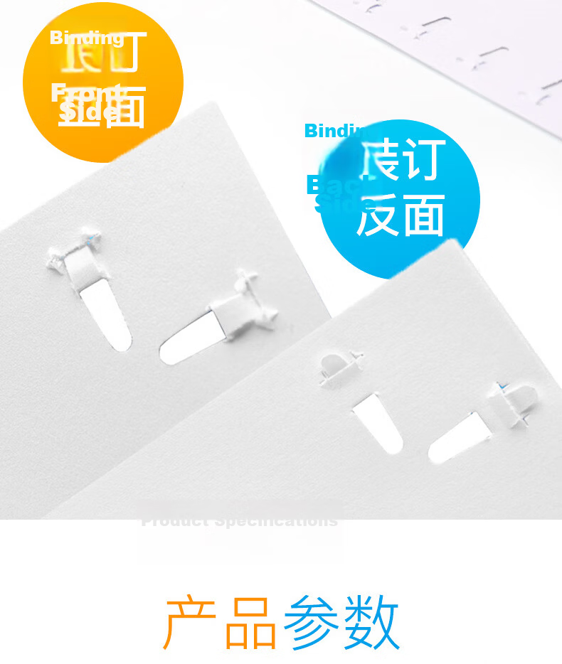 KW-Trio Needleless Stapler, Eco-Friendly Student Stapler, Handheld Small Size Stapler, Labor-Saving Binding Machine, Can Bind up to 8 Pages 5