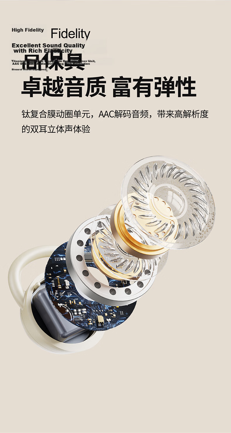 Chuangu Sleep Aid APP | Side Sleep Ear-Friendly Bluetooth Sleep Earbuds Noise Cancelling Wireless In-Ear Mini Invisible High-Quality Long Battery Life 9