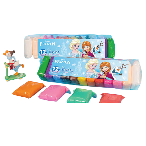 Disney Mickey Children's Ultra-Light Clay 12 Colors DIY Craft Girls Children's Day Birthday Gift