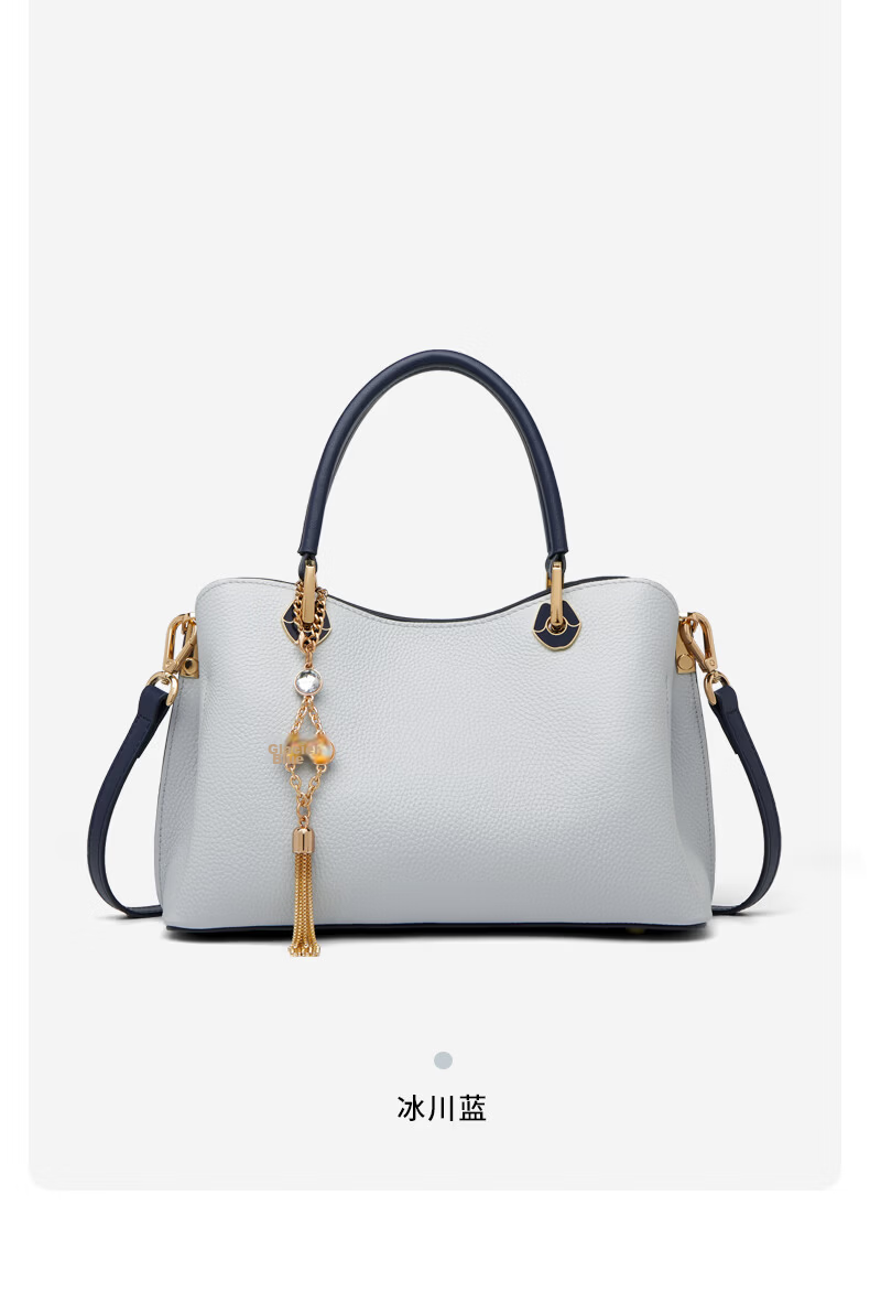 Zhur [Yang Zishan Same Style] 2026 New Leather Handbag for Women Birthday Gift for Wife 21