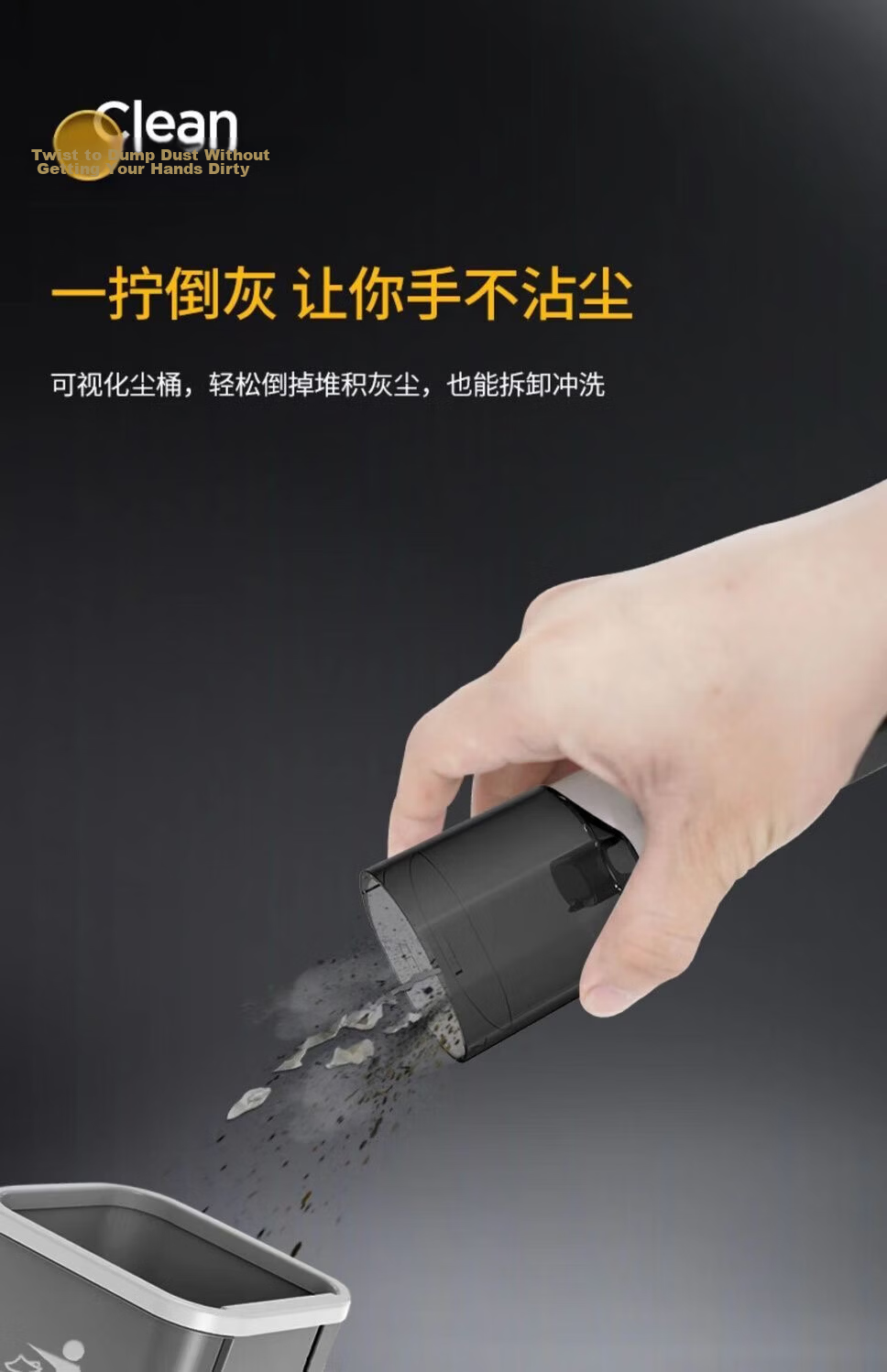Mishiguang Handheld Dual-Use Dust Remover for Home and Car, Small Pet Hair Remover Blower 28