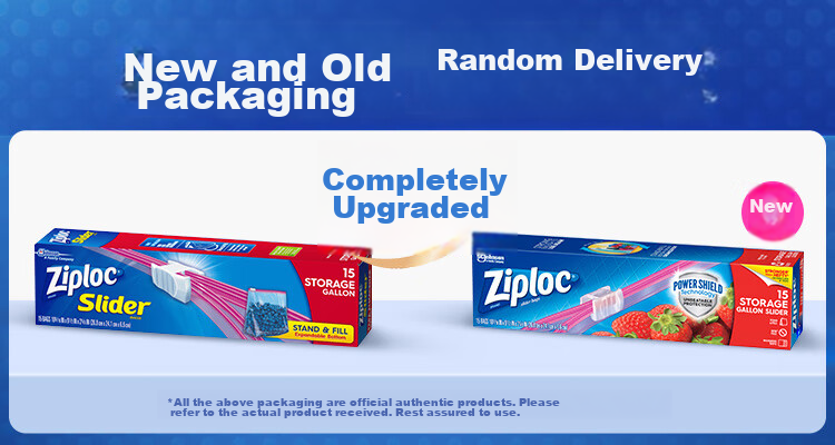 Ziploc Reusable Food Storage Bags, Medium Size, 42 Count, with Zipper, Food-Grade Sealing Bags 1