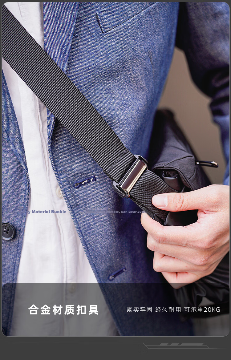 GYXX Star Trace Crossbody Bag, Unisex Shoulder Functional Chest Bag, Sports Casual Commuter Backpack, Trendy Large Capacity Tablet Messenger Bag 20