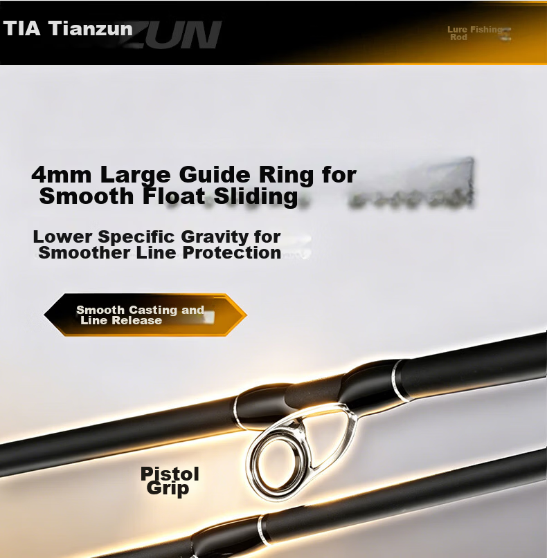 GW Fishing Rod, Versatile Lure Rod, 1.8 Meters, Tianzun Left-Handed Water Drop Reel, Lure Set, Gun Handle, Lure Rod, Fishing Pole, Fishing Tackle 8