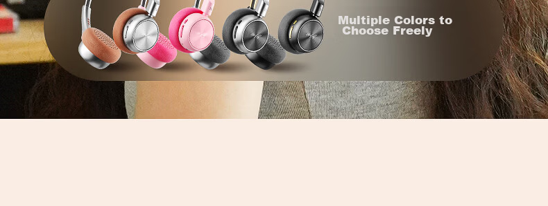 IKF R1 Retro Over-Ear Wireless Bluetooth Headphones Fashion Digital High-Quality Metal Millennium Y2K Influencer Celebrity Melad Small Head Space Black 36