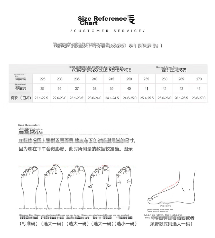 Red Dragonfly Women's Thick Sole Soft Sole Slip-On Leather Shoes Mid-Aged Commuter Durable Single Shoes WTB162162 Off-White Size 35 15