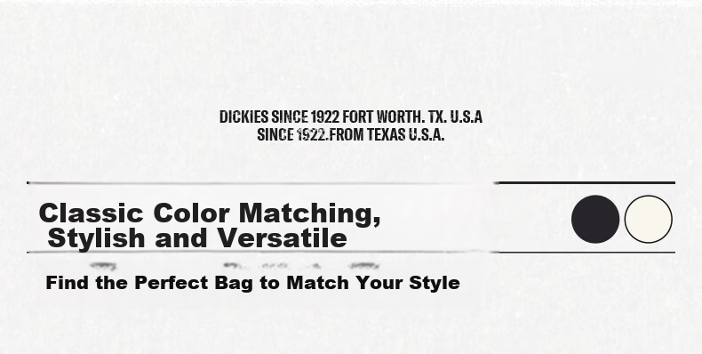 Dickies Men's Crossbody Bag DK Casual Sports Bag Campus Student Canvas Chest Bag Lightweight Cycling Waist Bag Large Capacity Storage Bag 4