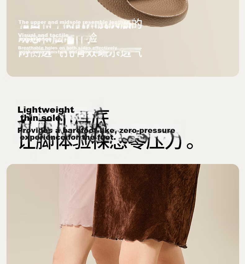Puxi Lychee Wood Bathroom Slippers Couple Home Shower Non-Slip EVA Four Seasons Slippers Men Lotus Mist Purple Size 39-40 7