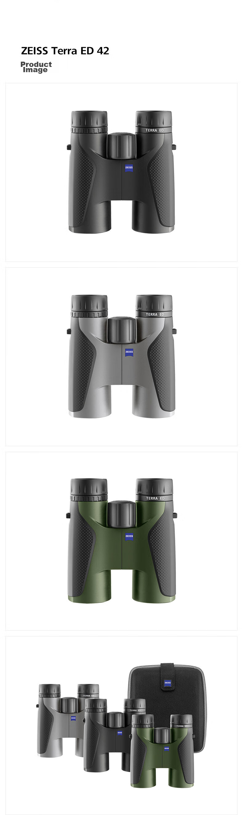 Caisi Telescope Bestseller ZEISS Terra ED 8x42, Black, High Magnification, High Definition, Low Light Night Vision, Non-Infrared 20