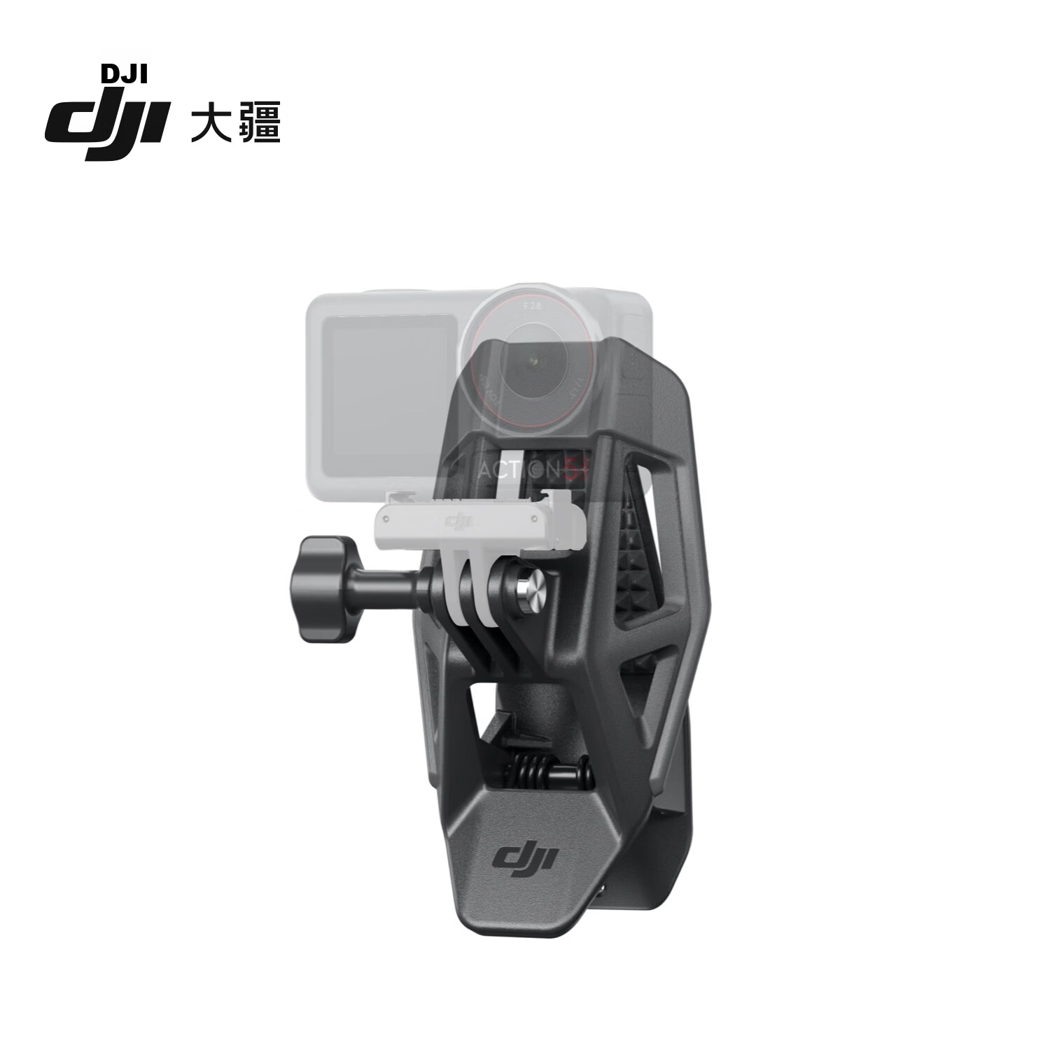 DJI Osmo Helmet Chin Mount Clip for Osmo 360 II/Nano/360/Action 6/Action 5 Pro/4/3/2 Sports Camera Accessories