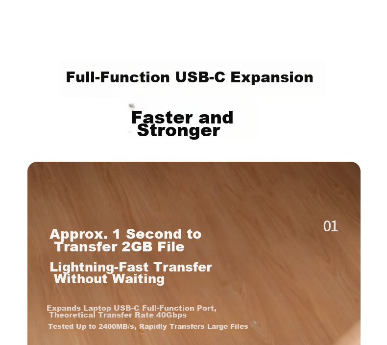 UGREEN Type-C Expansion Dock, Direct Plug-In Expansion Dock for Apple MacBook Pro/Air, Compatible with M3/M4 Chip Laptops, Thunderbolt 4/5 Converter, USB 3.0 Card Reader, C Port 8