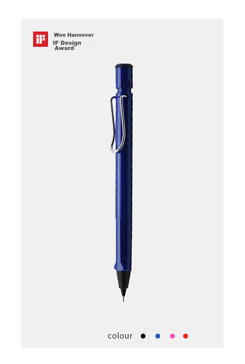 LAMY Germany Imported Safari Mechanical Pencil Red Hunting Series Daily Writing Pen Bulk Custom Gift Multi-Color Options for Elementary Students Children Practice Writing 3