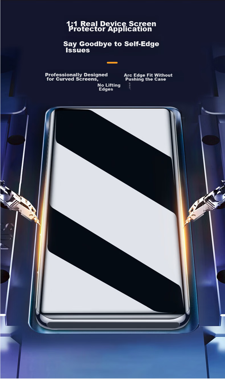 Smorss [30° Privacy Screen Protector] for Honor Magic7 Pro/RSR, Anti-Peeping Tempered Glass Film for Honor Porsche Design Phone, Curved Full Screen Coverage, HD Clear Anti-Drop Anti-Fingerprint 8