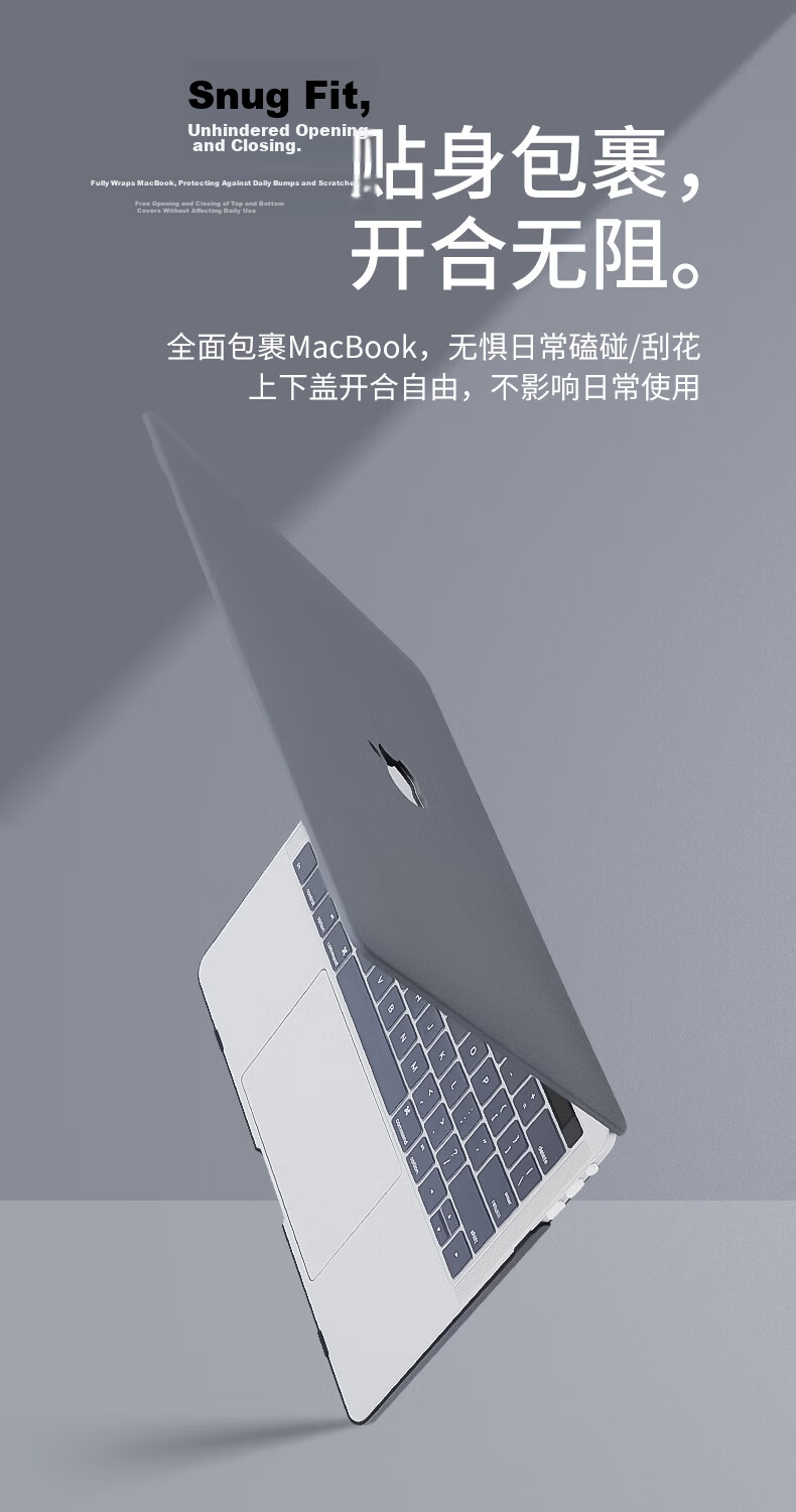 DiYiGongFang Wrist Rest for Apple Laptops, Compatible with Macbook Pro 14-Inch M5/M4/M3/M2/M1 MAX, Wear-Resistant Protective Film 3