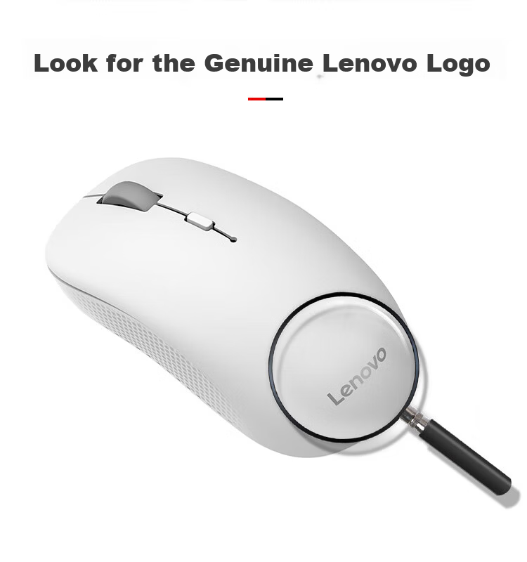 Lenovo Wired Mouse, Gaming Mouse, 10000 DPI, for Computer Office, Laptop And Desktop, USB Interface, Plug And Play, Wired Mouse GM10L 1