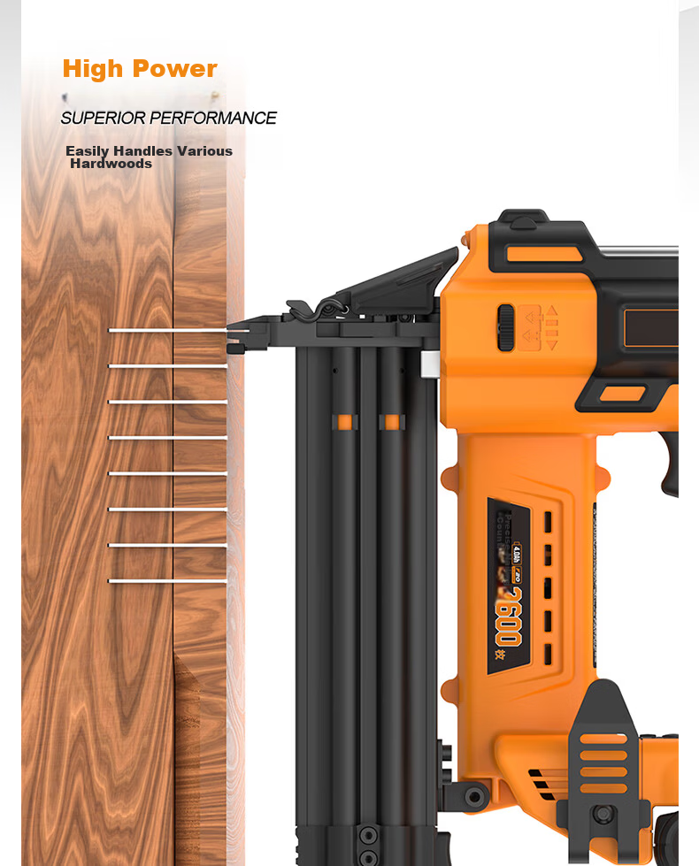 FREEMAN Electric Nail Gun T50 Pneumatic Nail Gun Woodworking Fast Nailer 11
