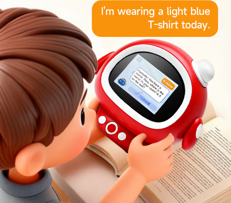 Perfect Score Elementary School Top Student AI Smart Alarm Clock Pro Edition Learning Machine Companion Robot Storytelling Device Birthday Gift for Boys and Girls 16
