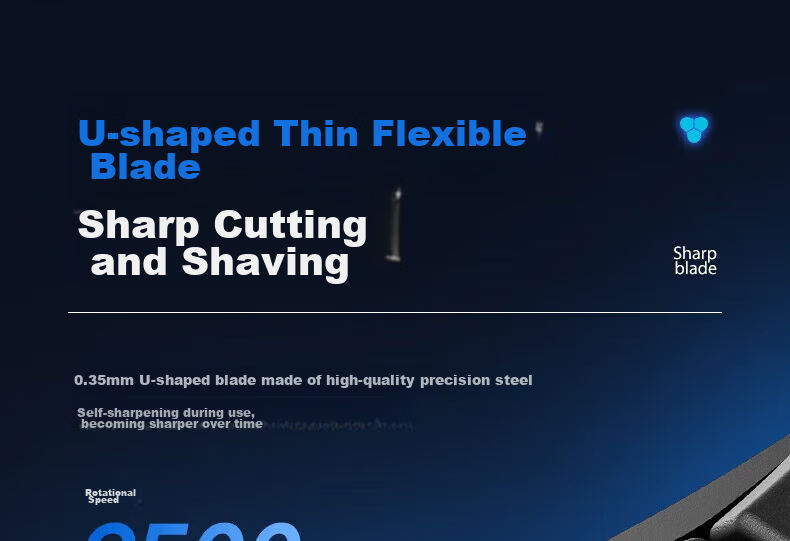 AUX Electric Rechargeable Portable Shaver 10W High Power Rotary 3-Blade Razor Gift for Boyfriend 15