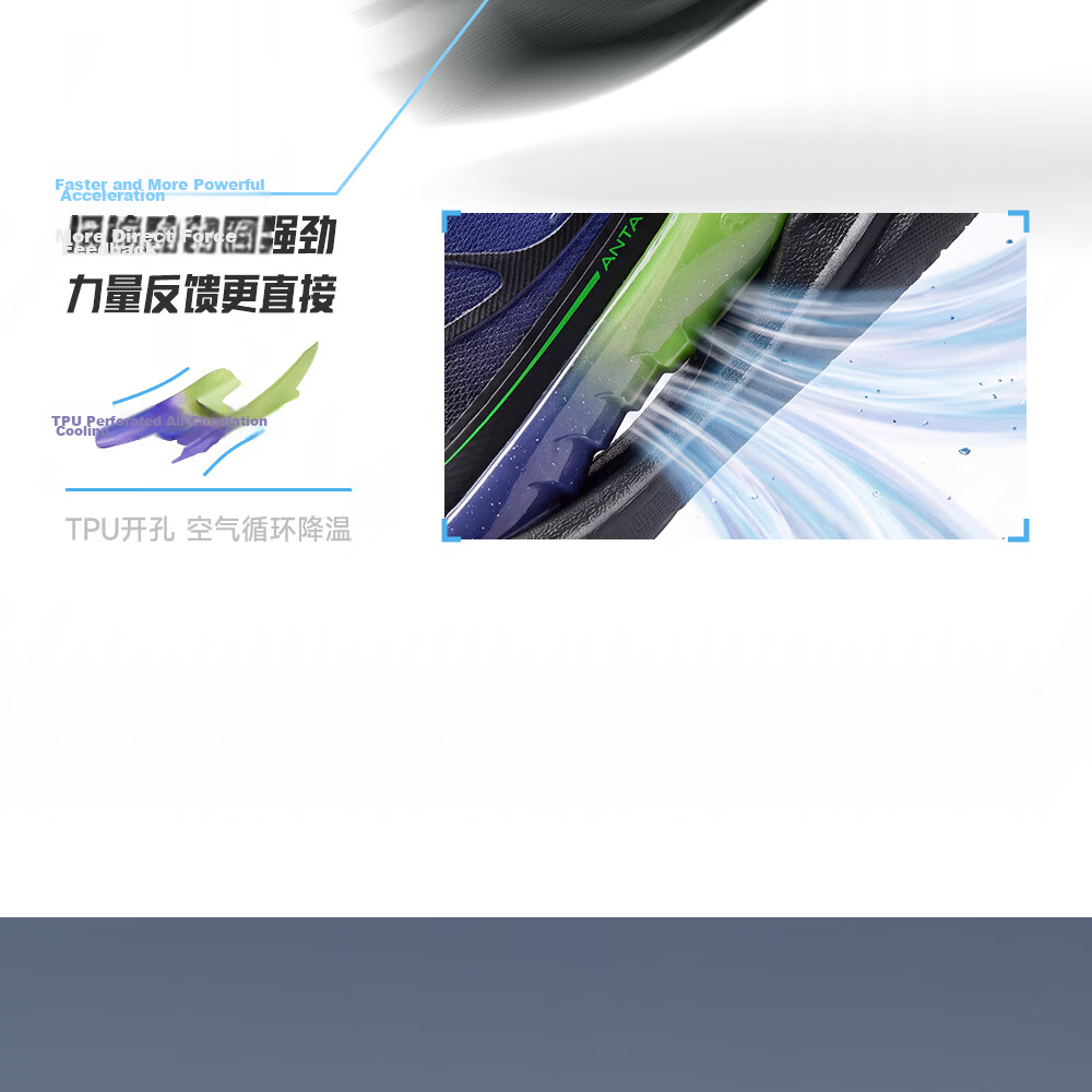 Anta Kids Wind-Resistant Running Shoes 2026 Summer Breathable Mesh Boys Sports Running Shoes A12629967 13