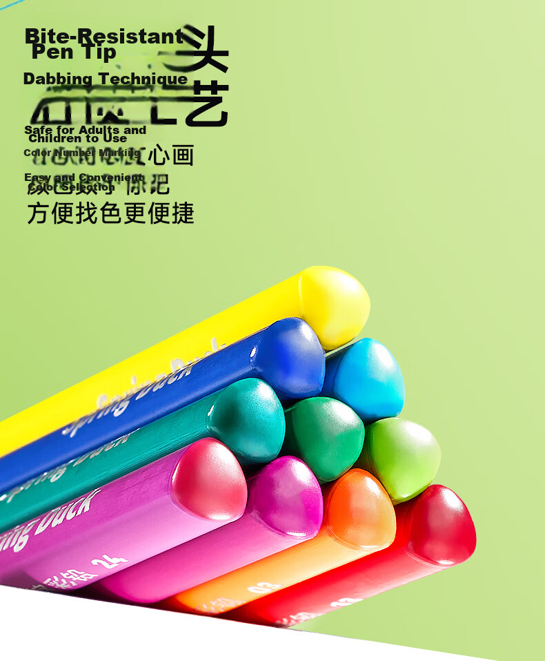 CHINJOO Erasable Triangular Colored Pencils 24 Colors Art Student Drawing Pens Kids Coloring Pencils Children's Gift Back to School Gift 16