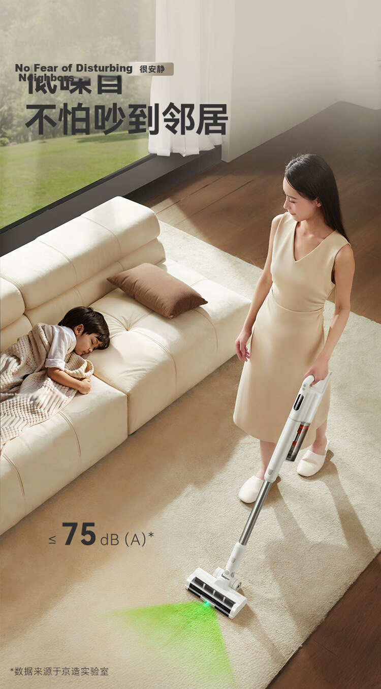 JD Original Corded Vacuum Cleaner, 20Kpa High Suction Power, Handheld And Stick Dual-Use for Carpets, Pet Hair Removal, Dust Cleaning, Whole House Cleaning, V0lite 21