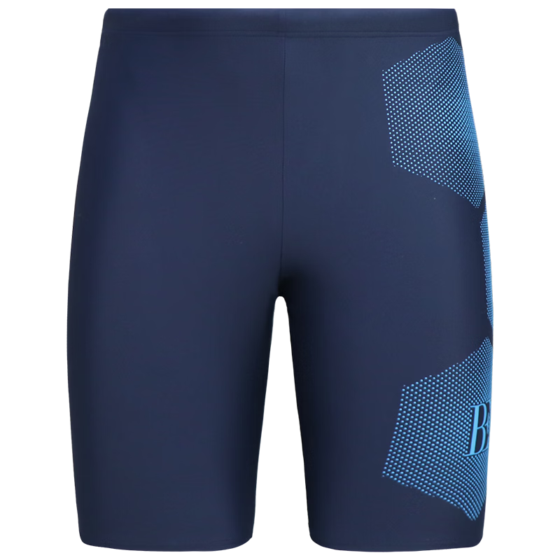 BALNEAIRE Men's Swimwear, Stylish Sun Protection High-Elastic Breathable Swimming Trunks for Adults, Chlorine-Resistant Beach Hot Spring, 4XL