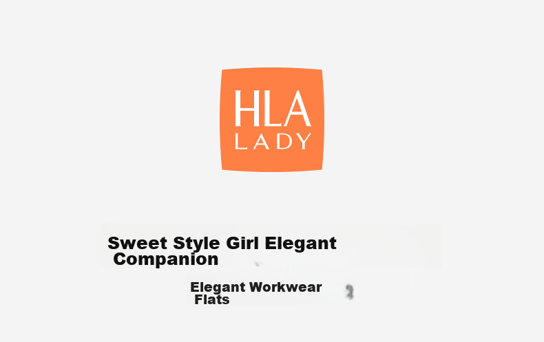 HLA Elegant Workwear Women's Low-Cut Square Toe Chunky Heel Commuter Shoes HDADXW1CEC056 Apricot 35 1