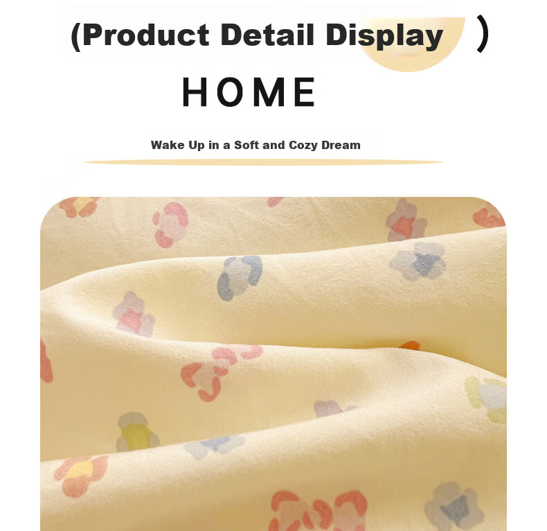 Hongdou Class A Cotton-like Quilt Cover Single Piece Skin-friendly Quilt Cover for Sleeping Naked Single Student Dormitory Thickened Quilt Cover 1.5*2m Soft Fabric 16