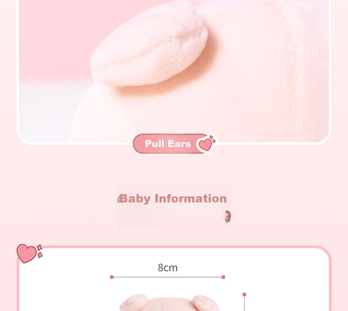 MINISO Bear Plush Doll Toy Stuffed Animal Pillow for Bed, Dormitory, Sleeping Companion Gift for Girls 10