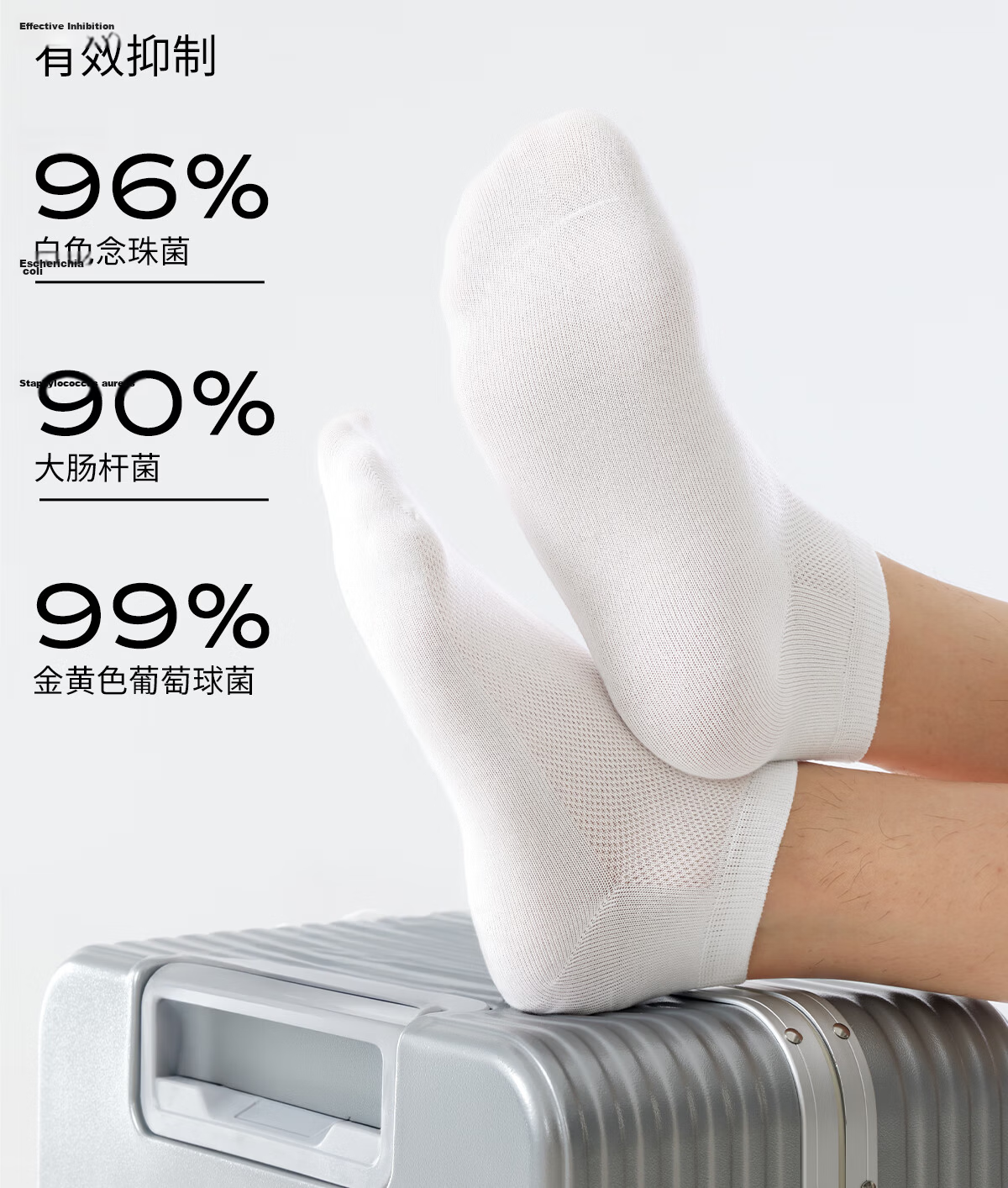 Mianzhuwu Disposable Men's Summer Thin Short Socks Odor-Resistant Travel Disposable Wash-Free Daily Cotton Socks 10 Pairs 9