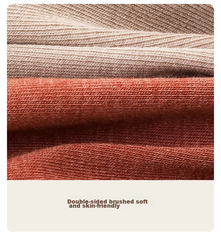 Herbal Original Color Women's Thermal High-Waist Cashmere Heat-Generating Slim Fit Autumn Winter Leggings 2025 15