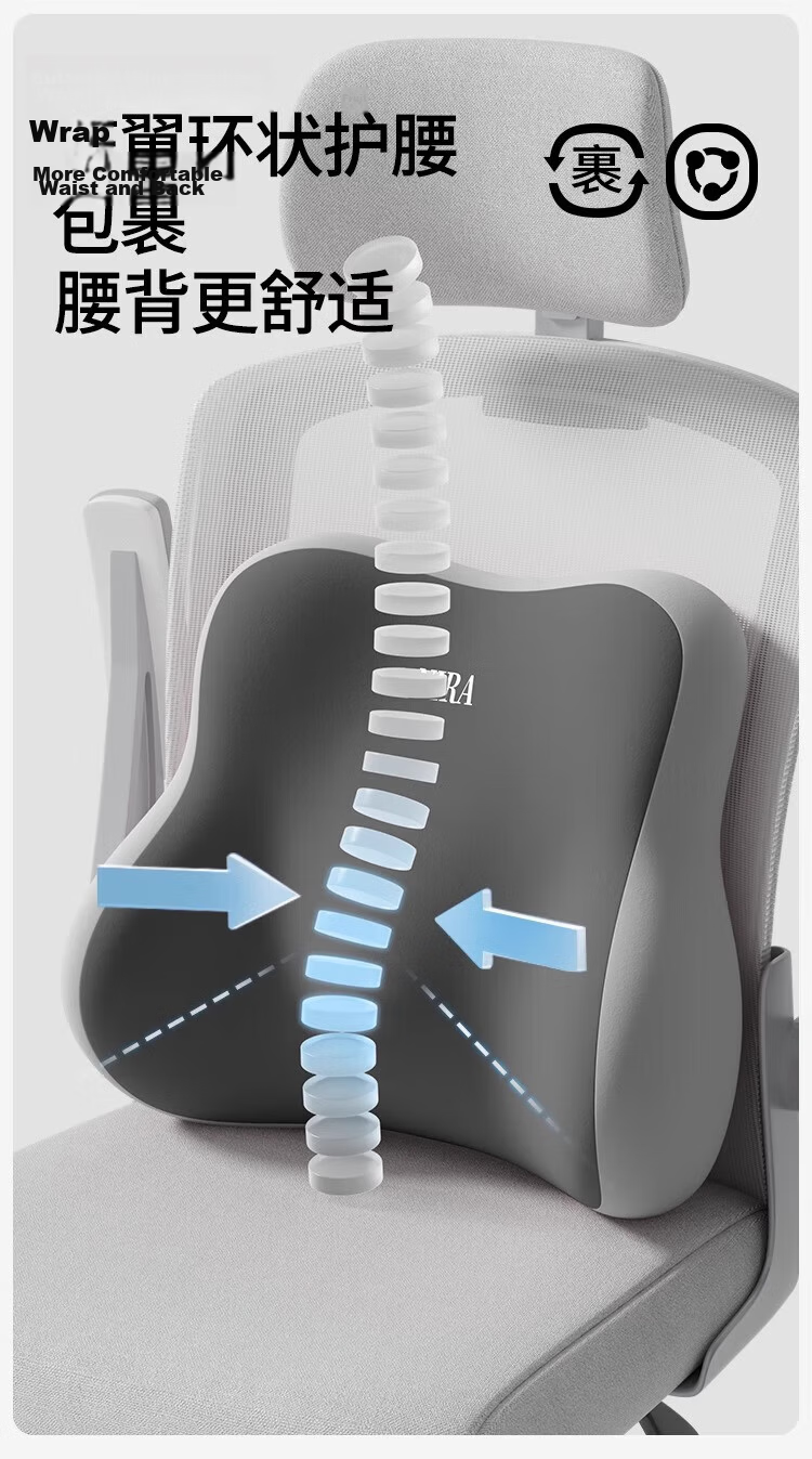 Nila Office Seat Cushion Coccyx Pain Relief Pad Tailbone Injury Pressure Relief Cushion Fracture Protection Pad 6