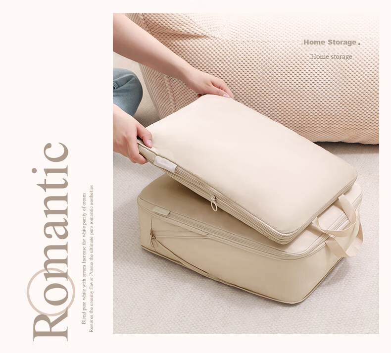 Baicaoyuan Compressed Travel Storage Bag for Down Jacket, Clothes, Underwear, Luggage Sorting, Business Trip Dirty Clothes, Essential Travel Item 24